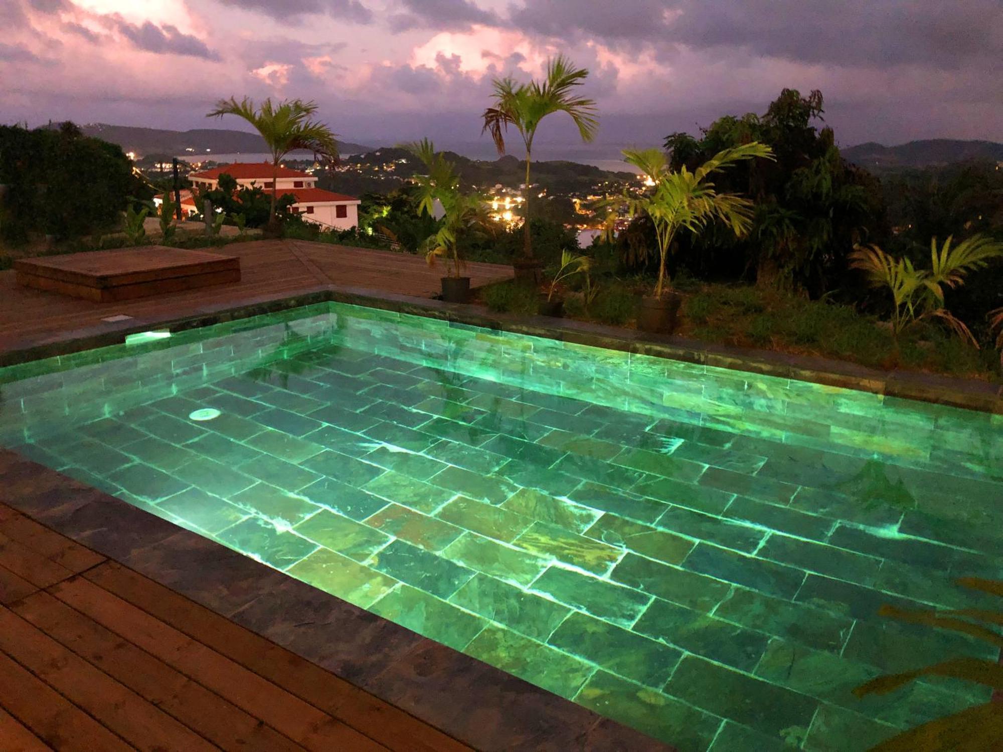 F3 Hibiscus - Piscine Chauffee - Vue Mer - 9 Min De La Plage - Ti Zwezo Paradi ลา ทรินิเต ภายนอก รูปภาพ